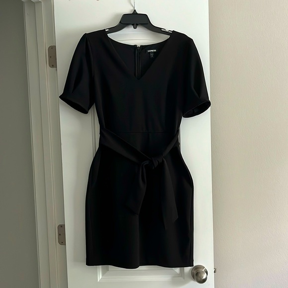 Express | Dresses | Express Rn 55285 Womens Black Dress Size M | Poshmark